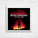 Attack on Taskmaster - Posters & Prints