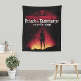 Attack on Taskmaster - Wall Tapestry