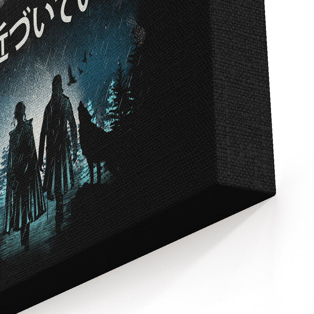 Attack on the Wall - Canvas Print