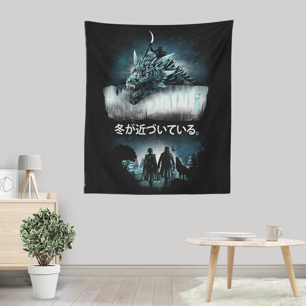 Attack on the Wall - Wall Tapestry