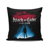 Attack on Vader - Throw Pillow