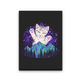 Aurora Meowalis - Canvas Print