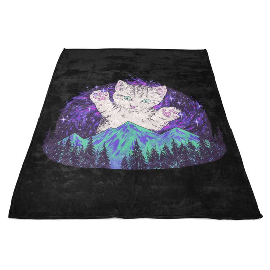 Aurora Meowalis - Fleece Blanket