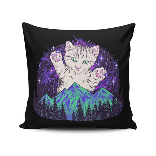 Aurora Meowalis - Throw Pillow