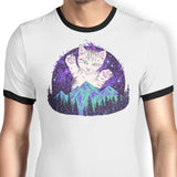 Aurora Meowalis - Ringer T-Shirt