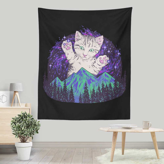 Aurora Meowalis - Wall Tapestry