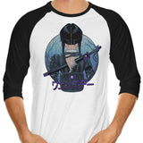 Autumn Raven - 3/4 Sleeve Raglan T-Shirt