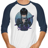 Autumn Raven - 3/4 Sleeve Raglan T-Shirt