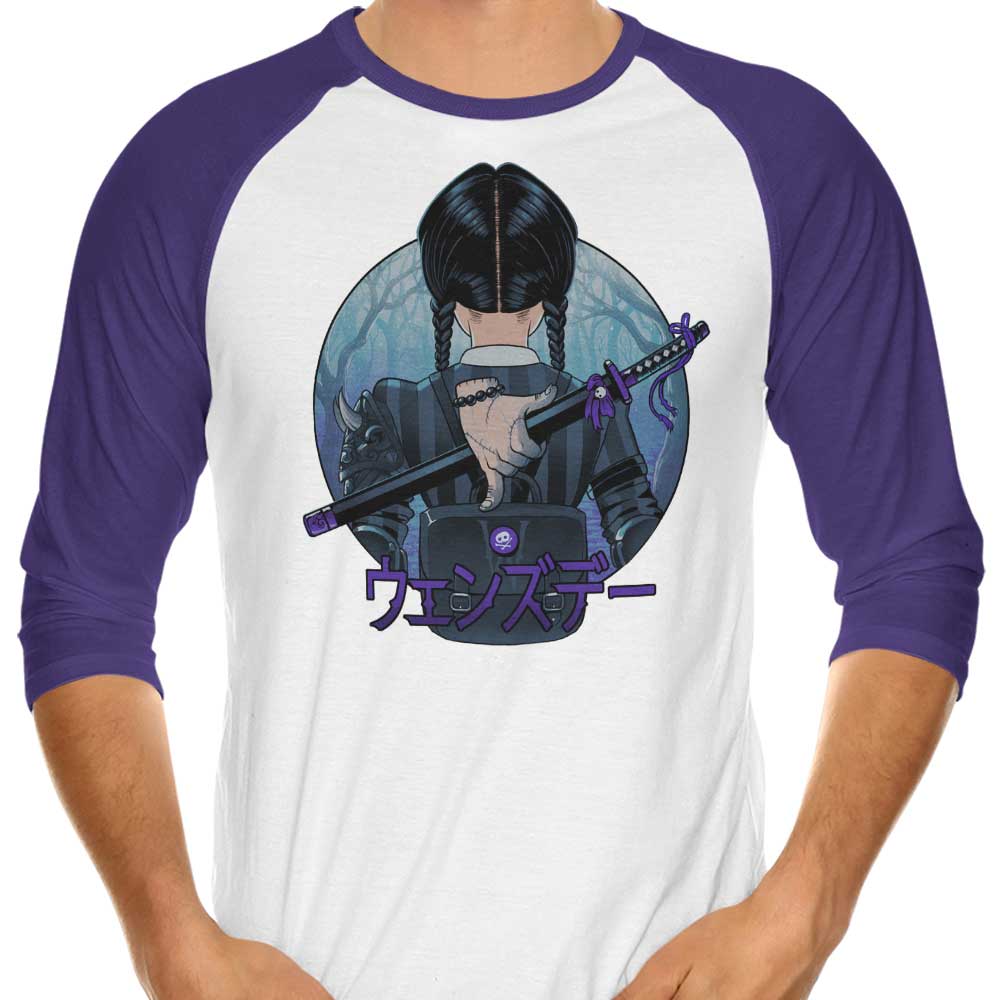 Autumn Raven - 3/4 Sleeve Raglan T-Shirt