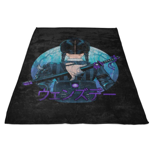 Autumn Raven - Fleece Blanket