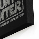 Available for Hire - Canvas Print