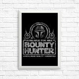 Available for Hire - Posters & Prints