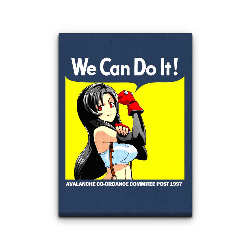Avalanche Can Do It - Canvas Print