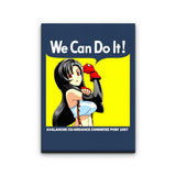 Avalanche Can Do It - Canvas Print