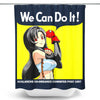 Avalanche Can Do It - Shower Curtain