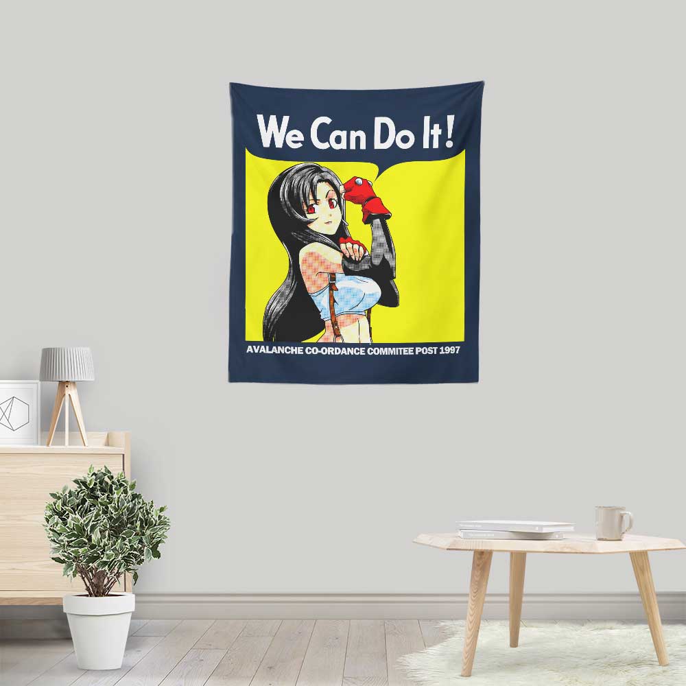 Avalanche Can Do It - Wall Tapestry