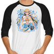 Awakened Hero - 3/4 Sleeve Raglan T-Shirt