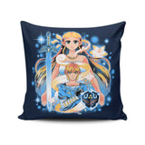 Awakened Hero - Throw Pillow