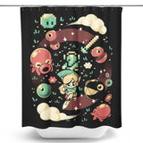 Awakened - Shower Curtain
