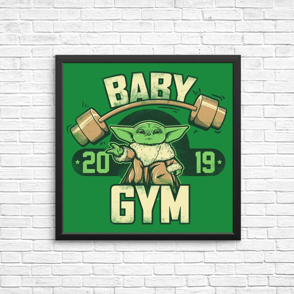Baby Gym - Posters & Prints
