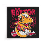 Baby Raptor - Canvas Print