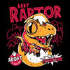 Baby Raptor - Metal Print