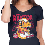 Baby Raptor - Women's V-Neck