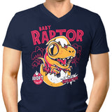 Baby Raptor - Men's V-Neck