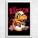 Baby Raptor - Posters & Prints