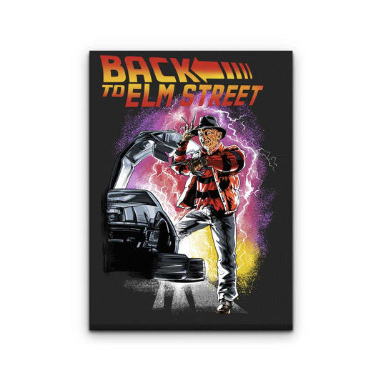 Back to Elm Street - Canvas Print