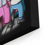 Back to the Bar - Canvas Print