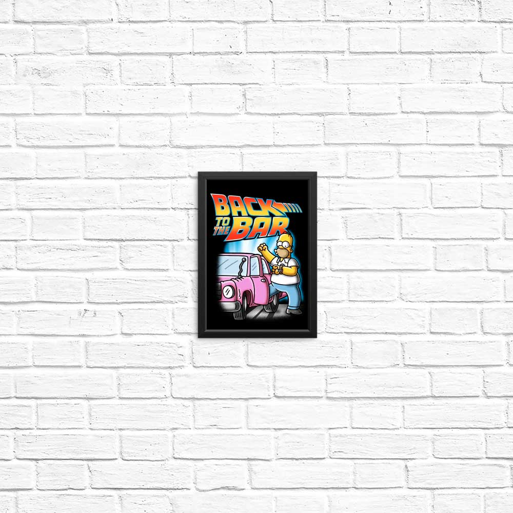 Back to the Bar - Posters & Prints