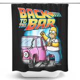 Back to the Bar - Shower Curtain