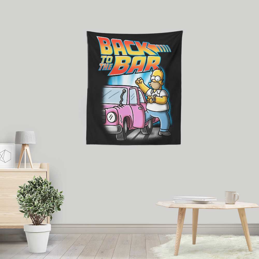 Back to the Bar - Wall Tapestry