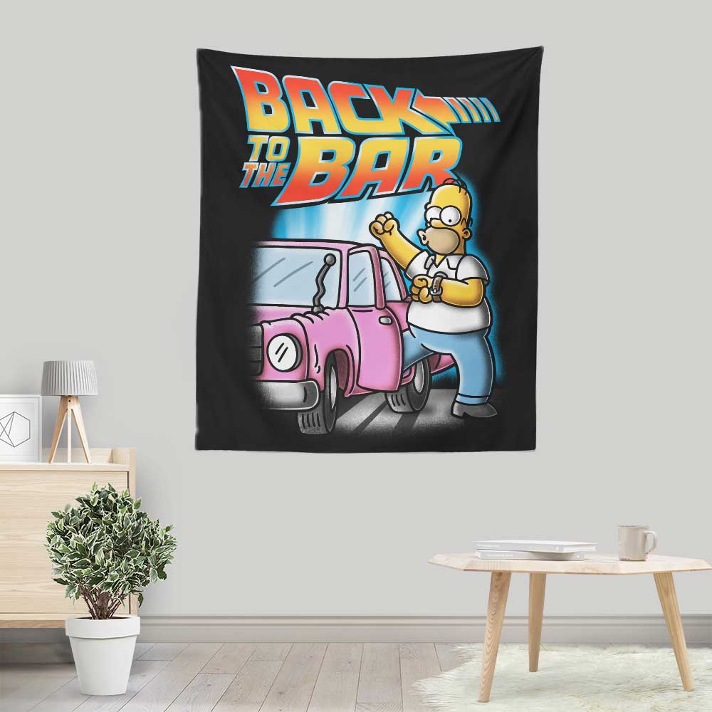 Back to the Bar - Wall Tapestry
