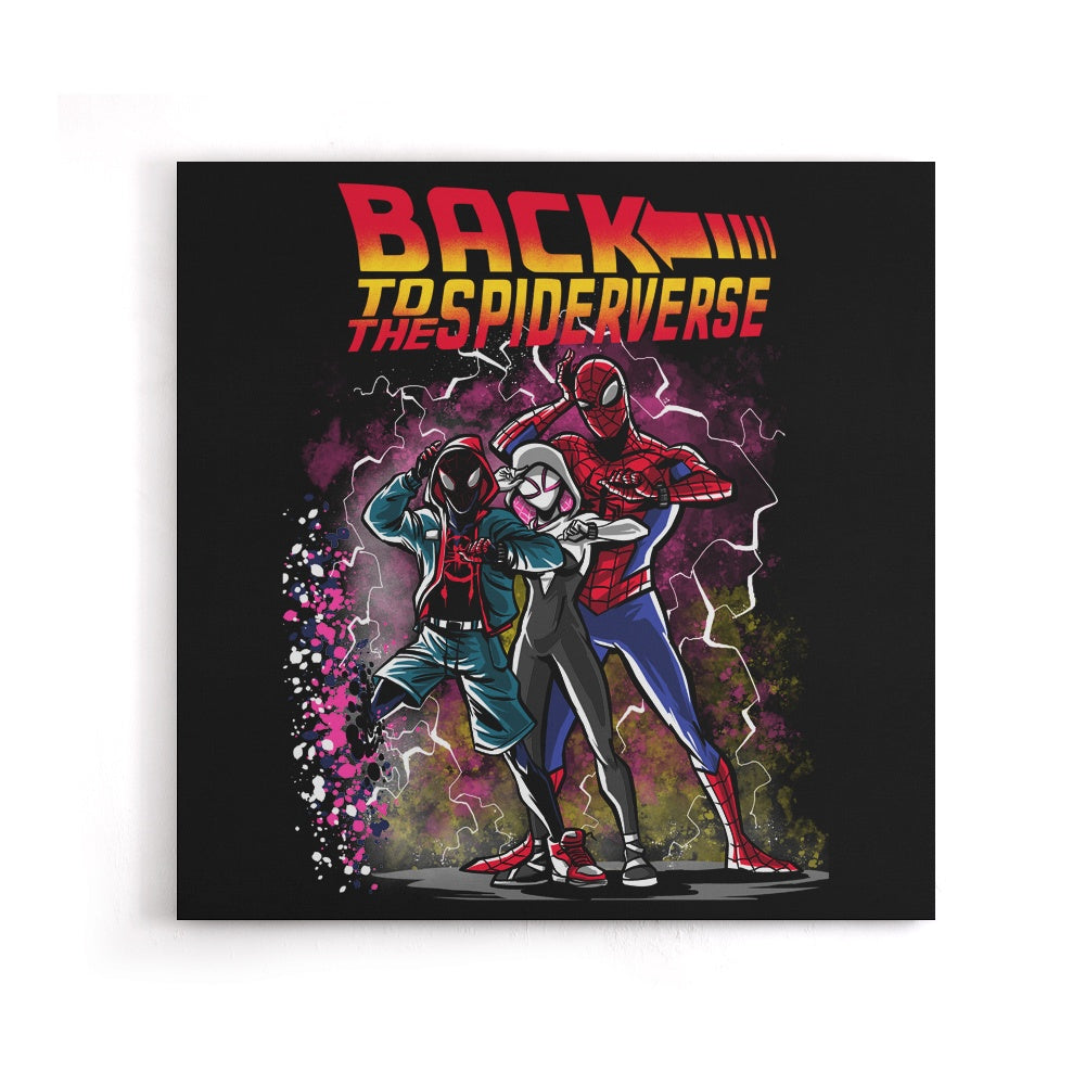 Back to the Spiderverse - Canvas Print