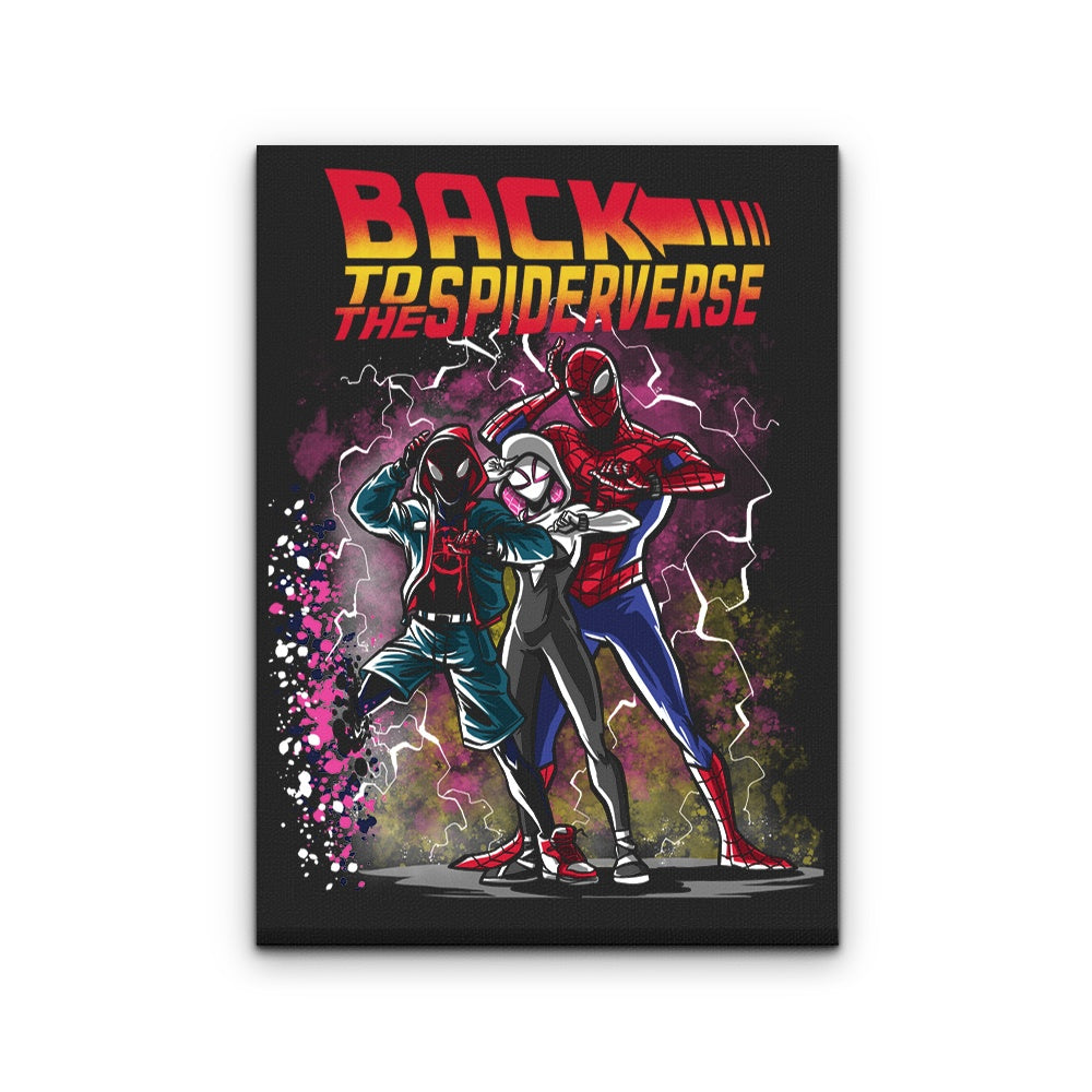 Back to the Spiderverse - Canvas Print