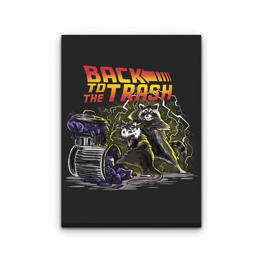 Back to the Trash - Canvas Print