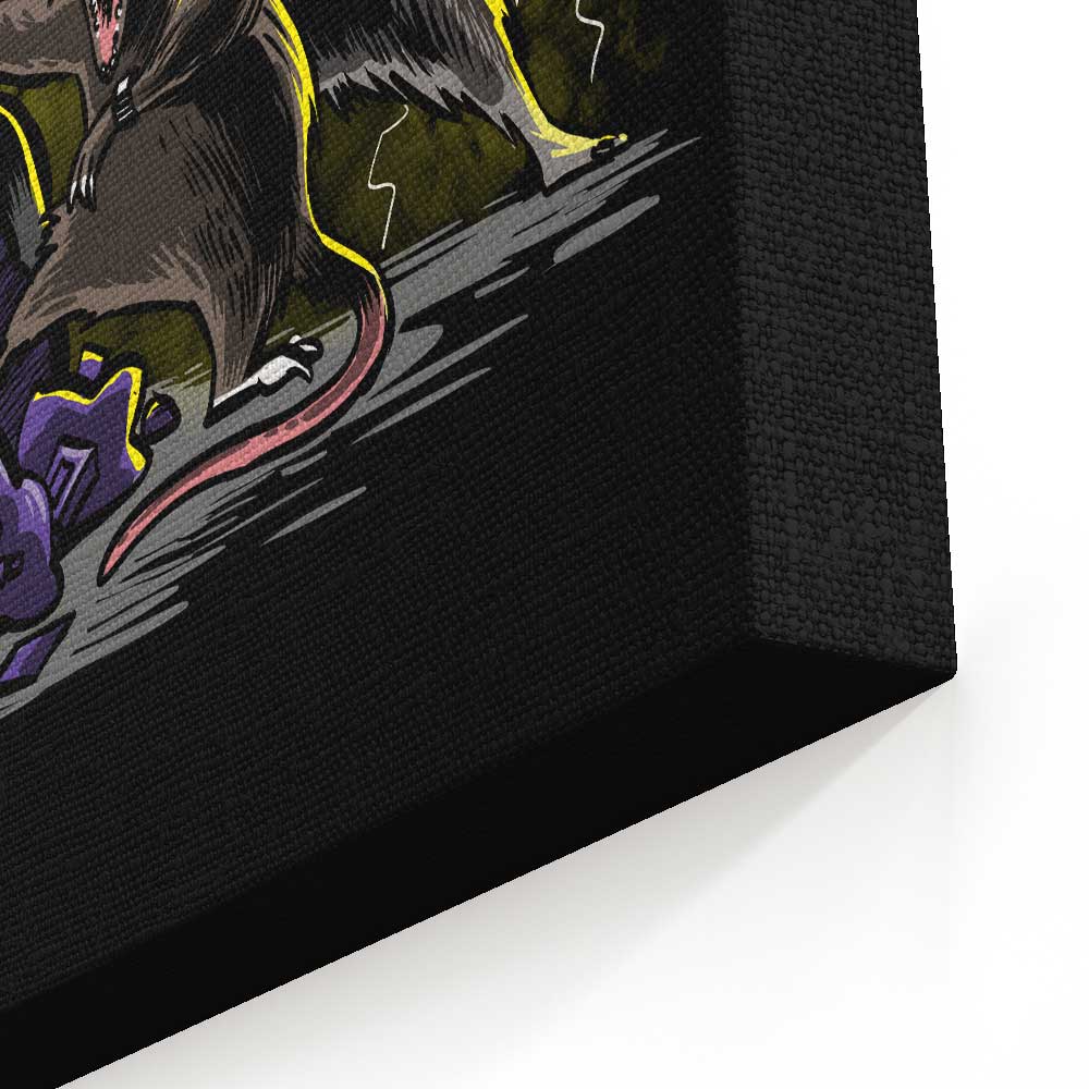 Back to the Trash - Canvas Print