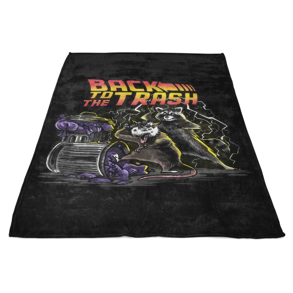 Back to the Trash - Fleece Blanket