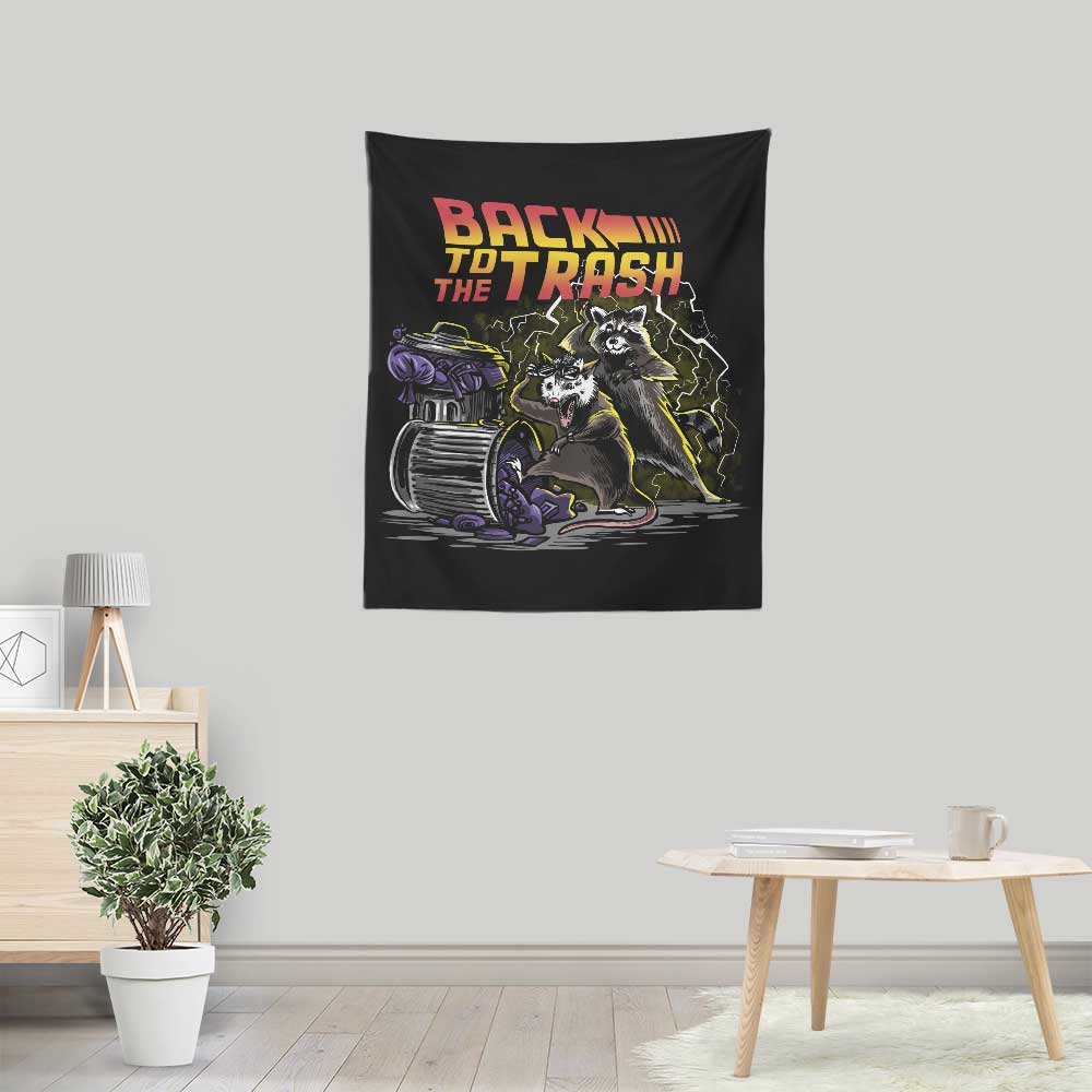 Back to the Trash - Wall Tapestry