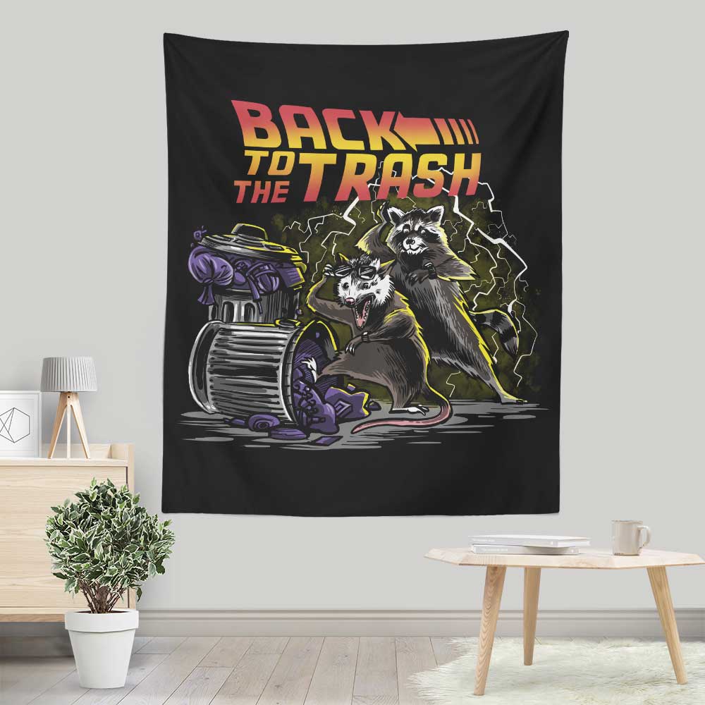 Back to the Trash - Wall Tapestry