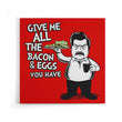 Bacon and Eggs - Canvas Print