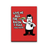 Bacon and Eggs - Canvas Print