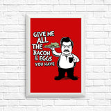 Bacon and Eggs - Posters & Prints