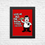 Bacon and Eggs - Posters & Prints