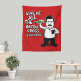 Bacon and Eggs - Wall Tapestry