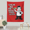 Bacon and Eggs - Wall Tapestry