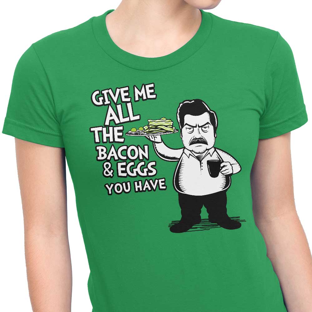 Bacon and Eggs - Women's Apparel
