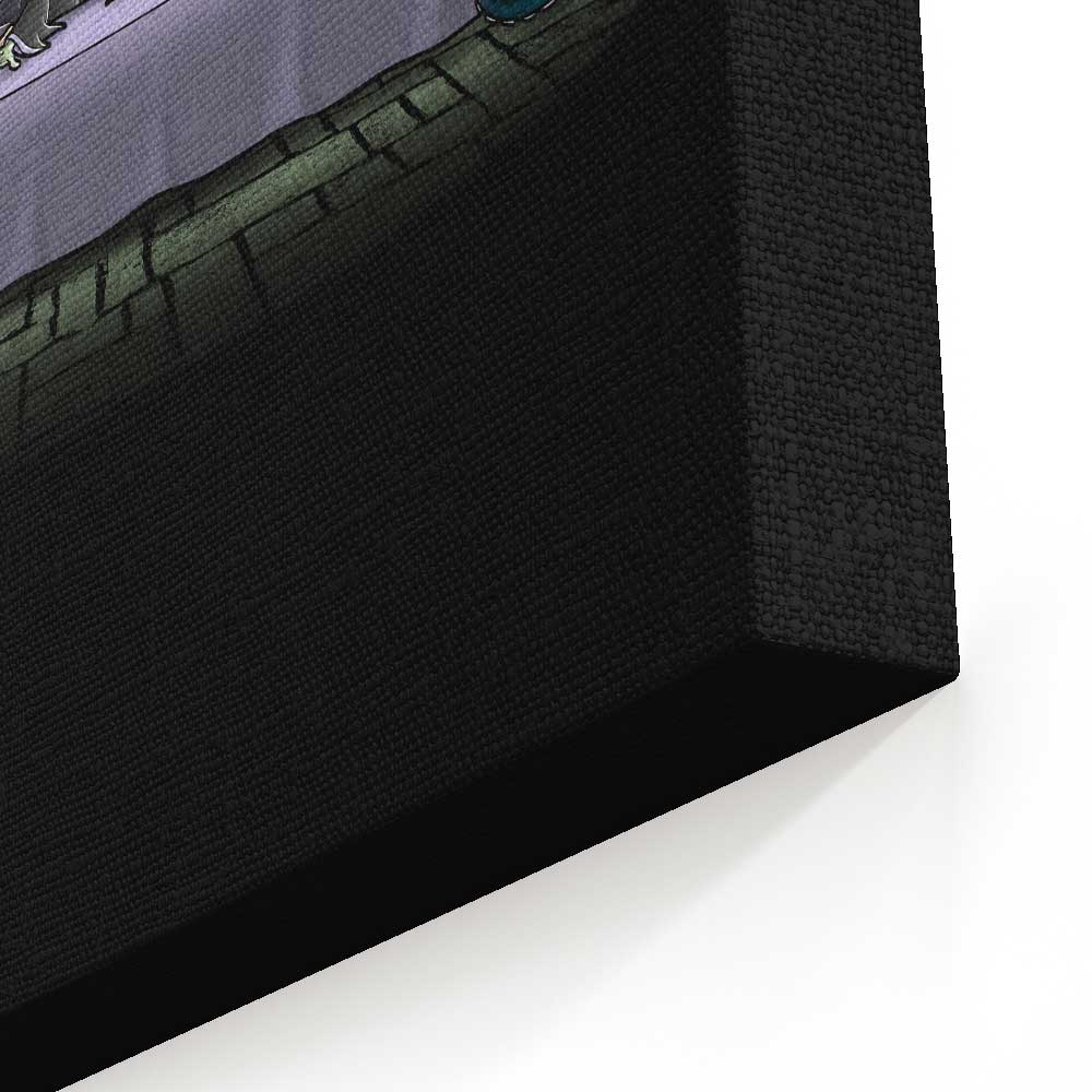 Bad Dinner - Canvas Print